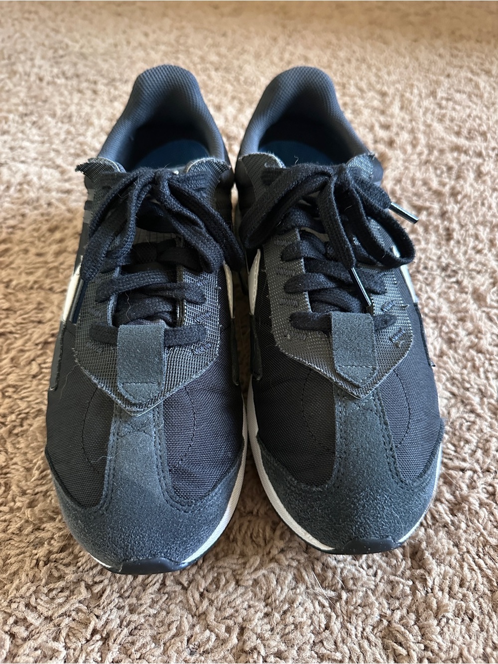 Nike Air Max Pre-Day Mens Shoes Black White Size 9.5